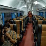 Catching Train Between Bangkok and Hua Hin