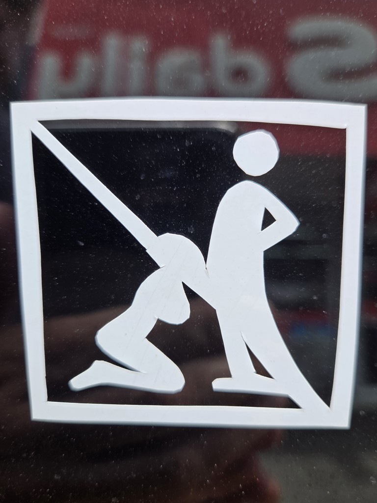 Sign on a taxi in Koh Samui Thailand