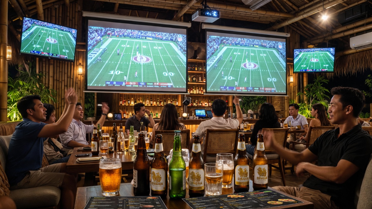 Where to watch NFL American Football live in Bali