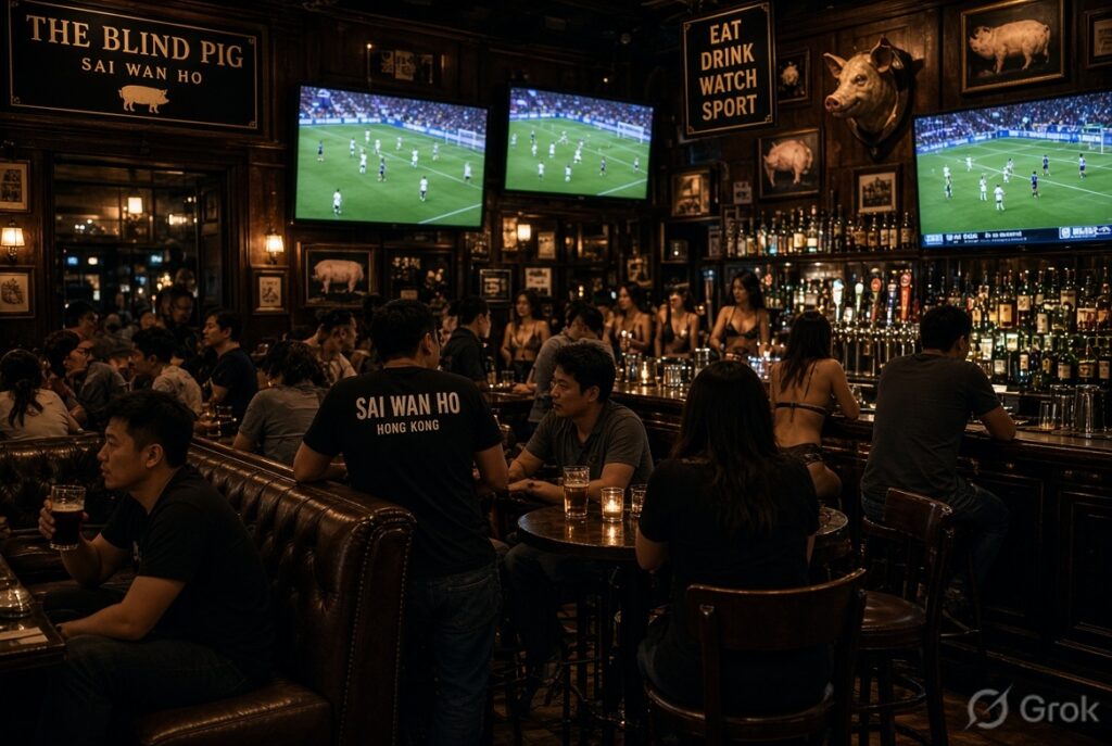 Inside The Blind Pig Hong Kong