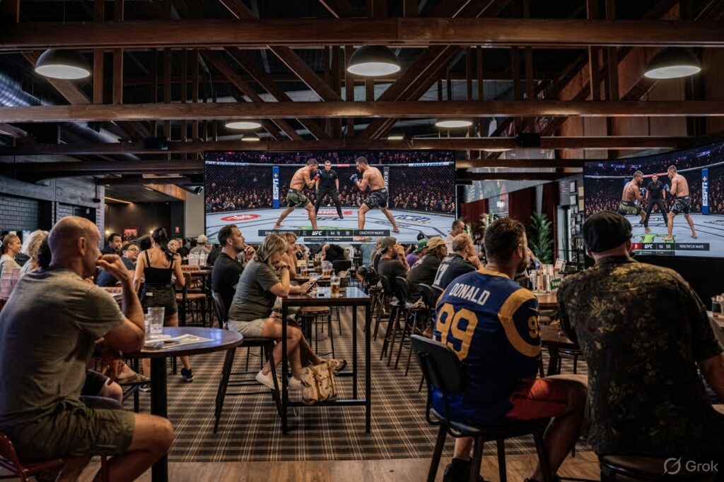Inside The Star Sports Bar Broadbeach Gold Coast