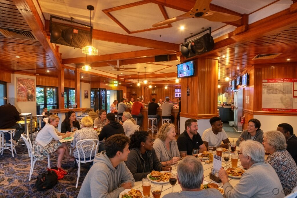 Inside the Broadbeach Tavern Gold Coast