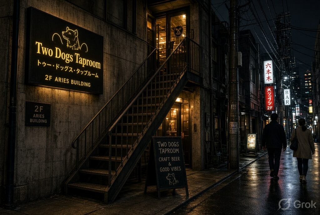 Two Dogs Taproom Bar Ebisu