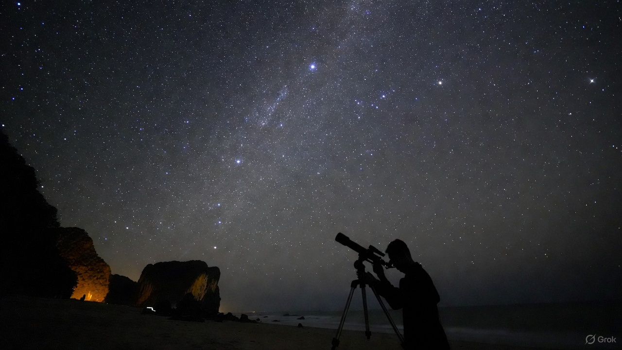 Astronomy from Ao Nang in December 2025