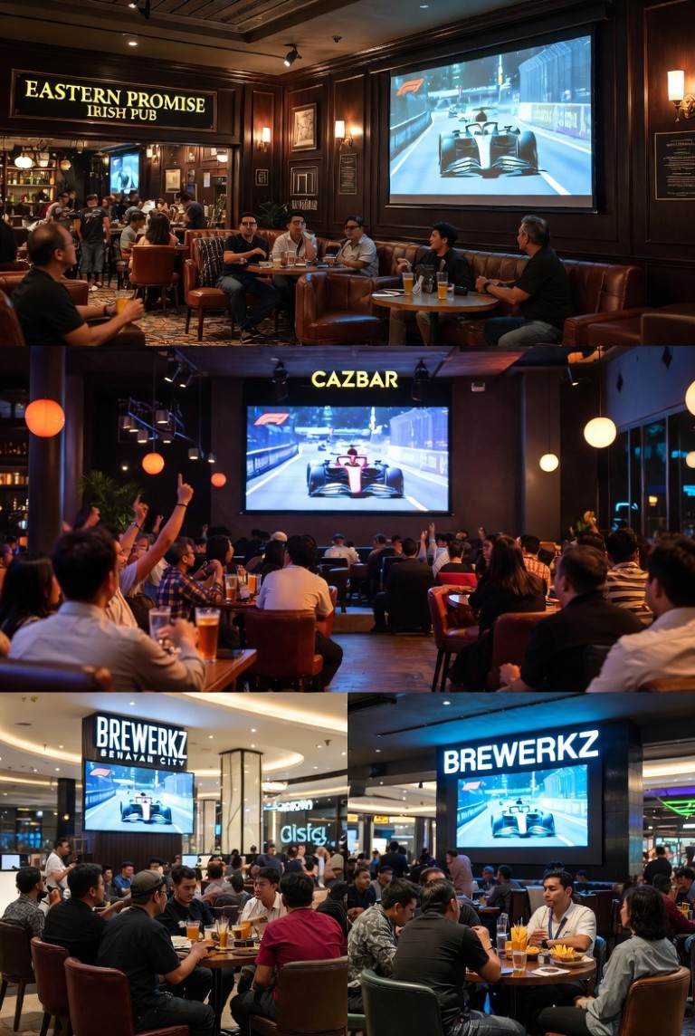 Where to watch Formula 1 Grand Prix races in Jakarta