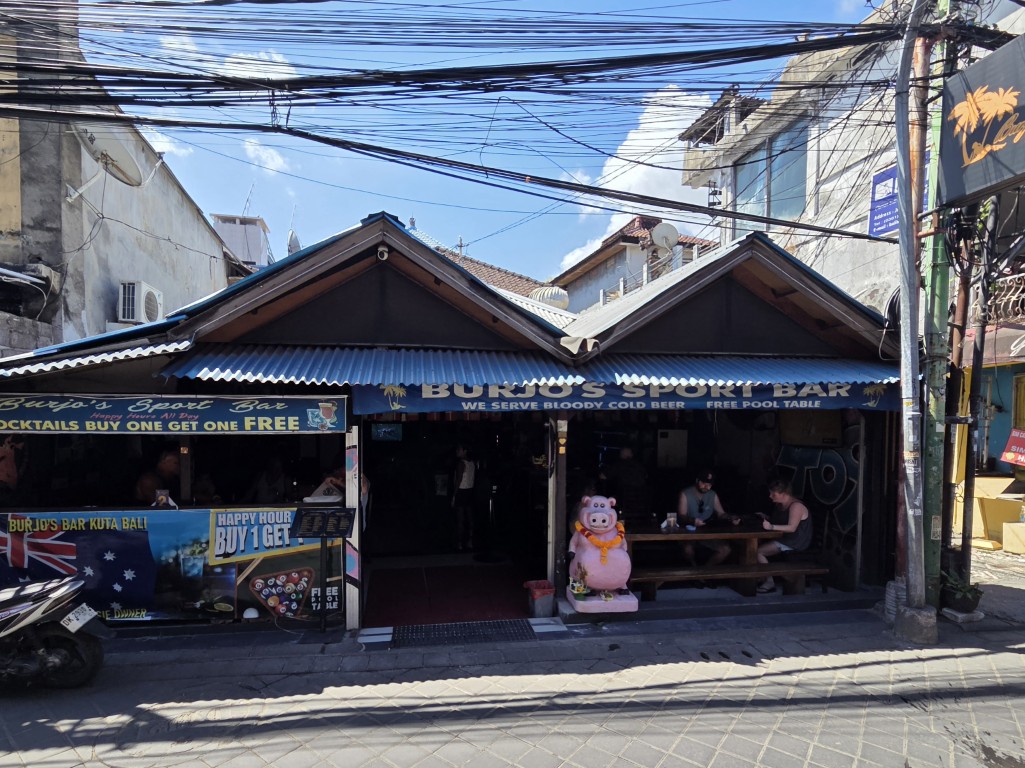 Burjo's Sport Bar Kuta Bali