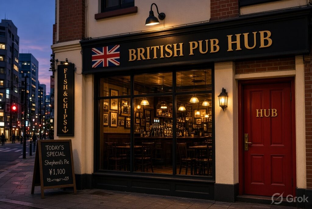 Hub British Pub Tokyo
