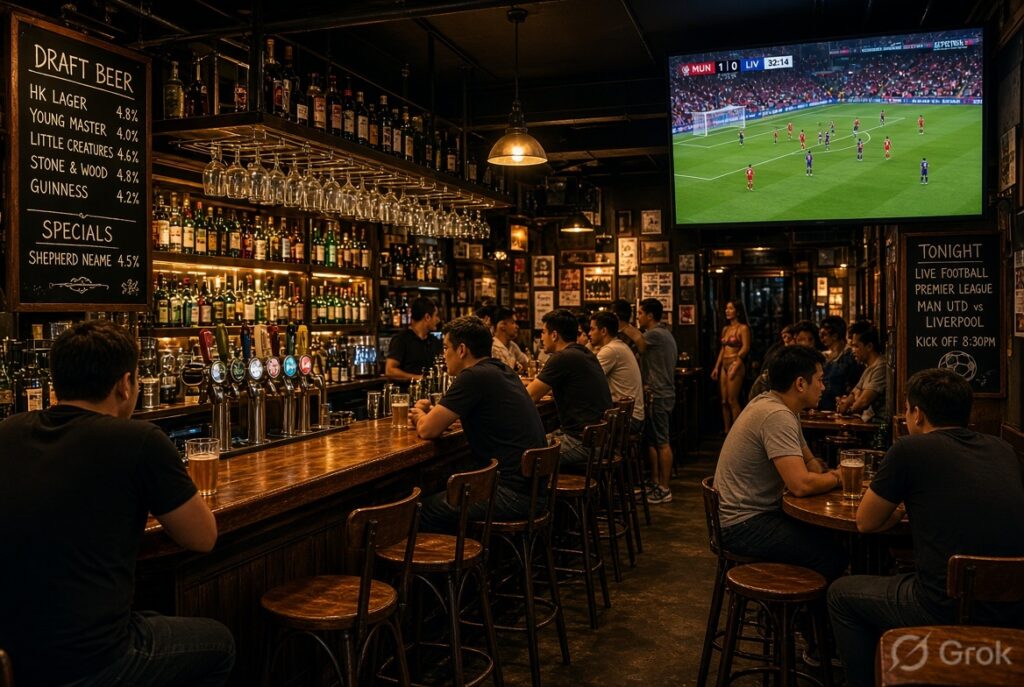 Inside The Spot Bar Hong Kong