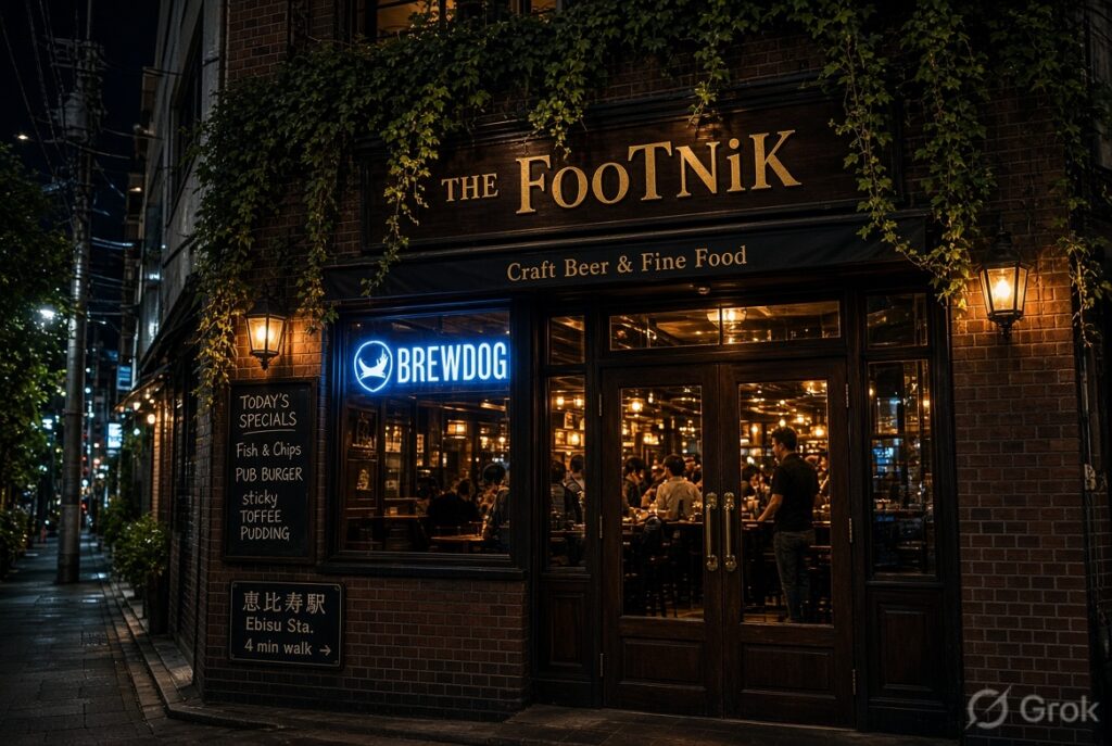 The Footnik Bar Ebisu Tokyo