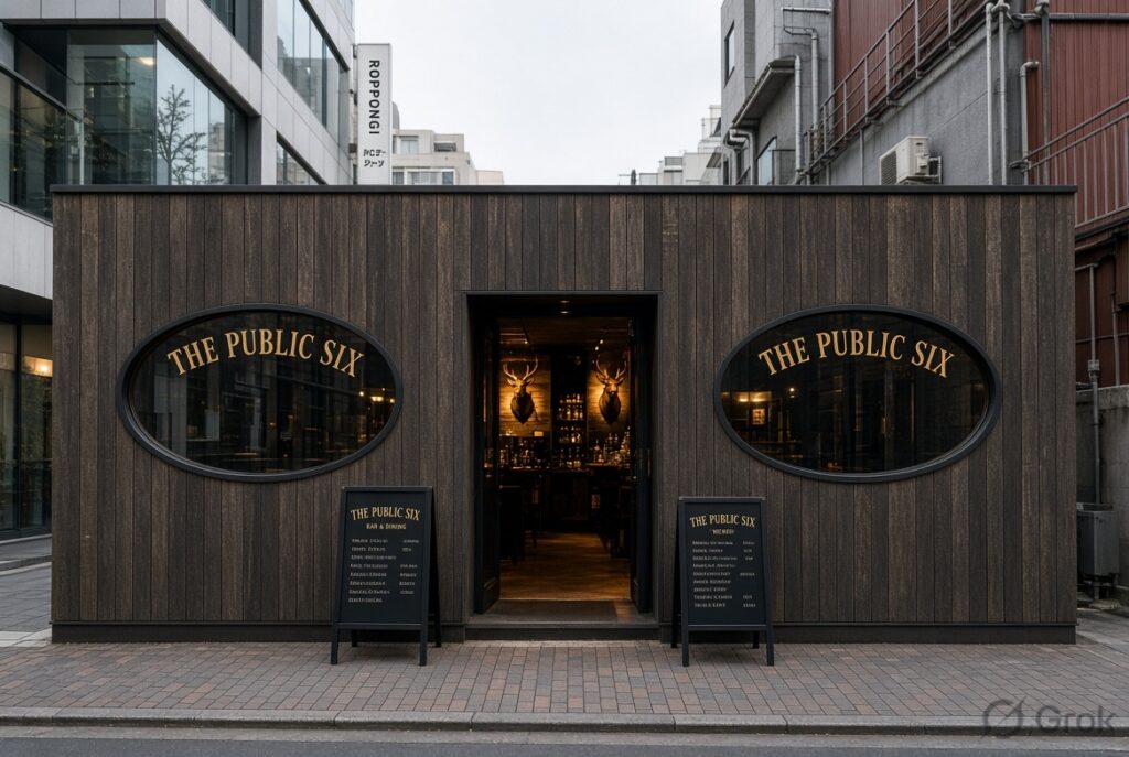 The Public Six Bar Roppongi Tokyo