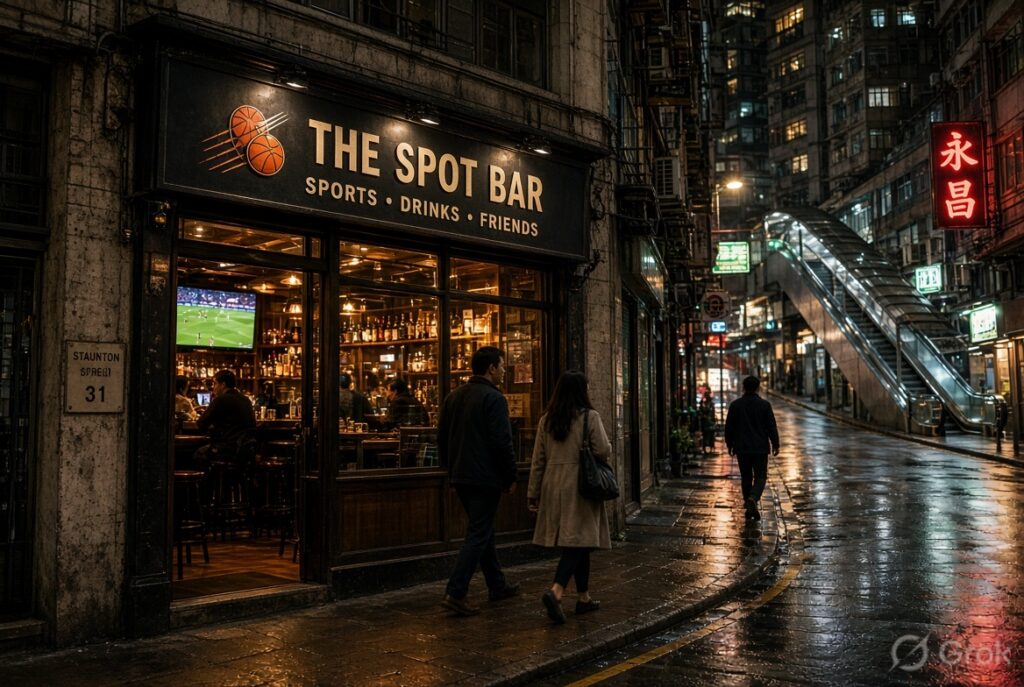 The Spot Bar Soho Hong Kong