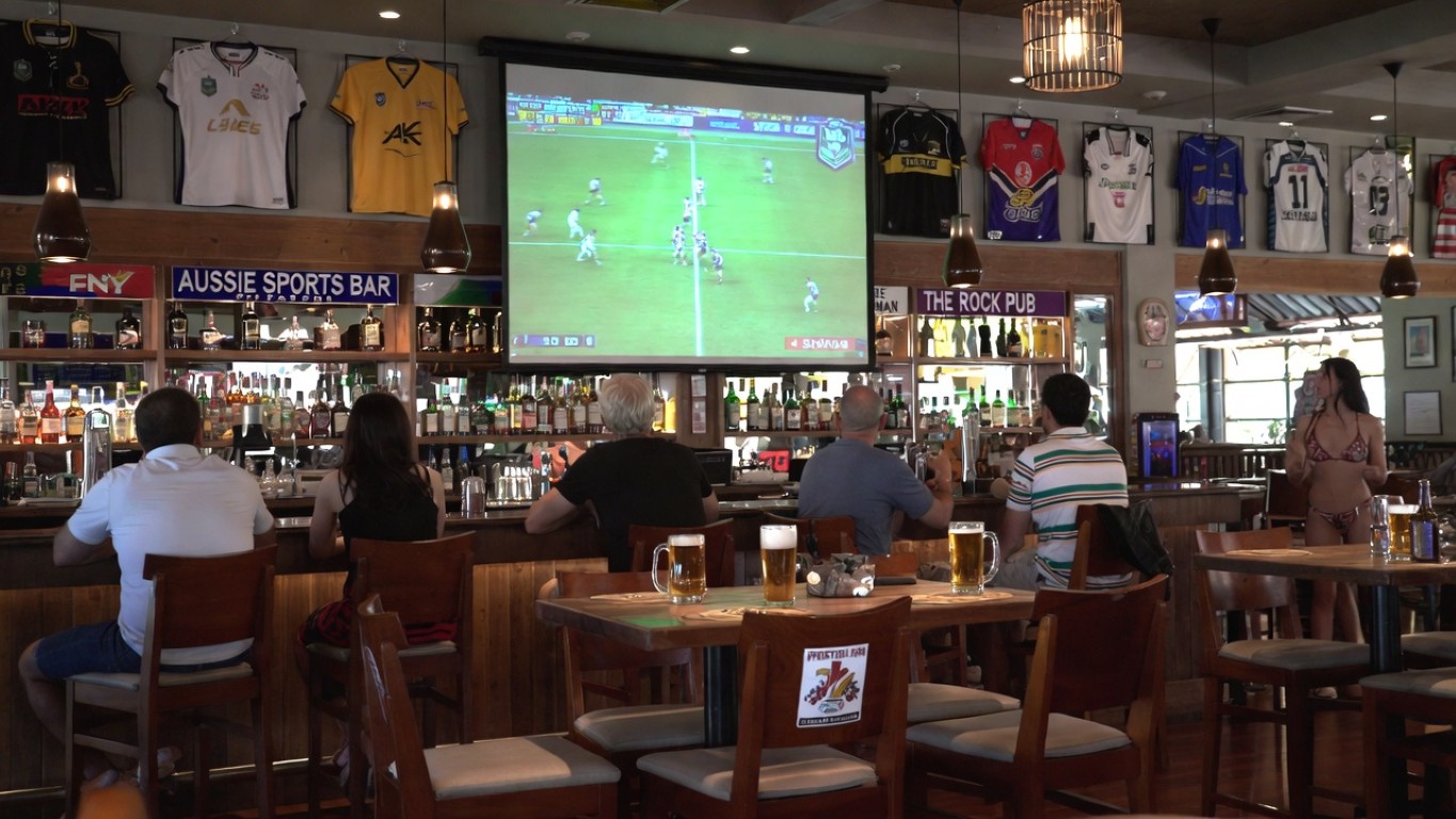 Where to watch NRL Rugby Leagues games in Phuket