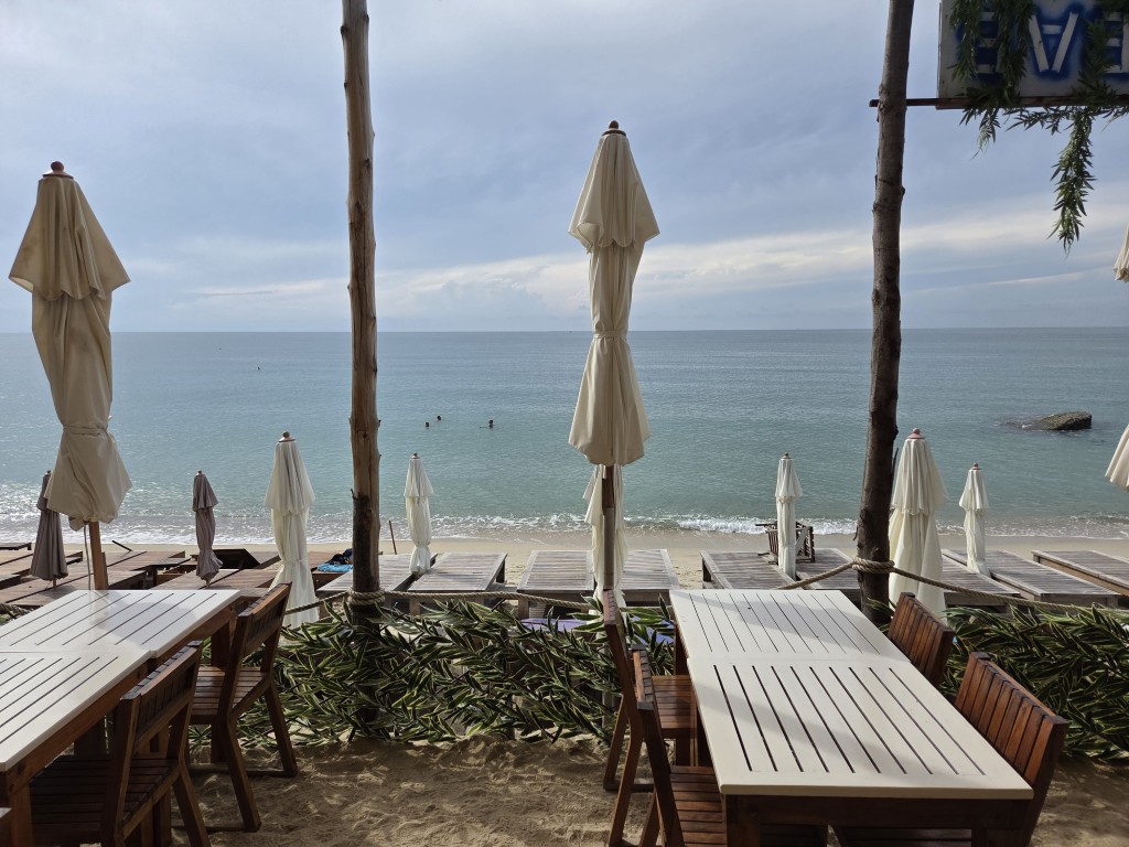 Beach View from Baobab Restaurant Lamai Beach Koh Samui