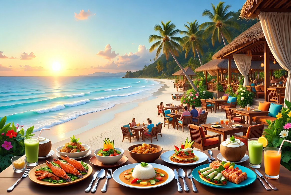 Top 15 Rated Restaurants in Lamai Beach Koh Samui