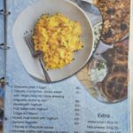 Breakfast Menu at Café Uno Chaweng Beach
