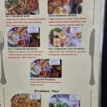 Breakfast Menu at Mr Coffee Bean Chaweng Beach