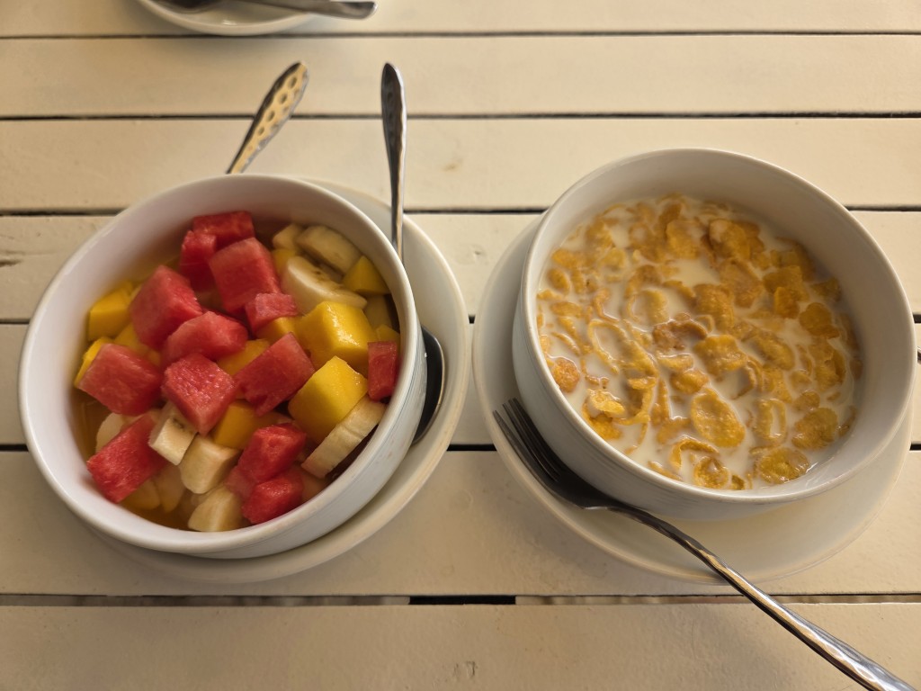 Breakfast Menu at Baobab Restaurant Lamai Beach