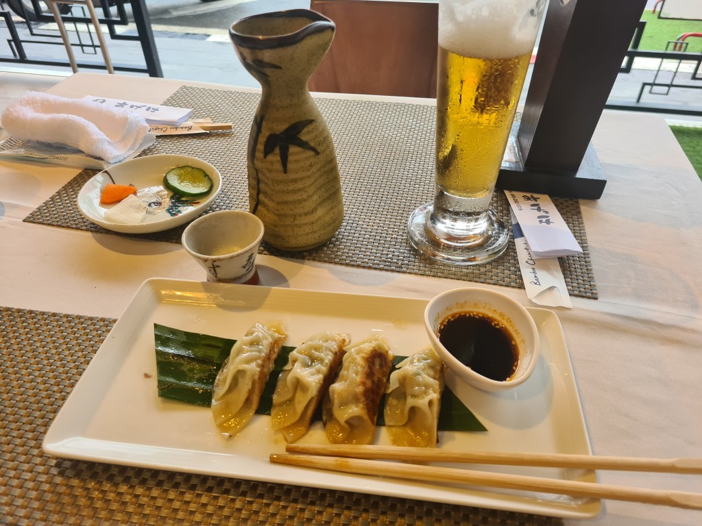 Great Japanese food at Ageha Japanese Restaurant Lamai Beach Koh Samui