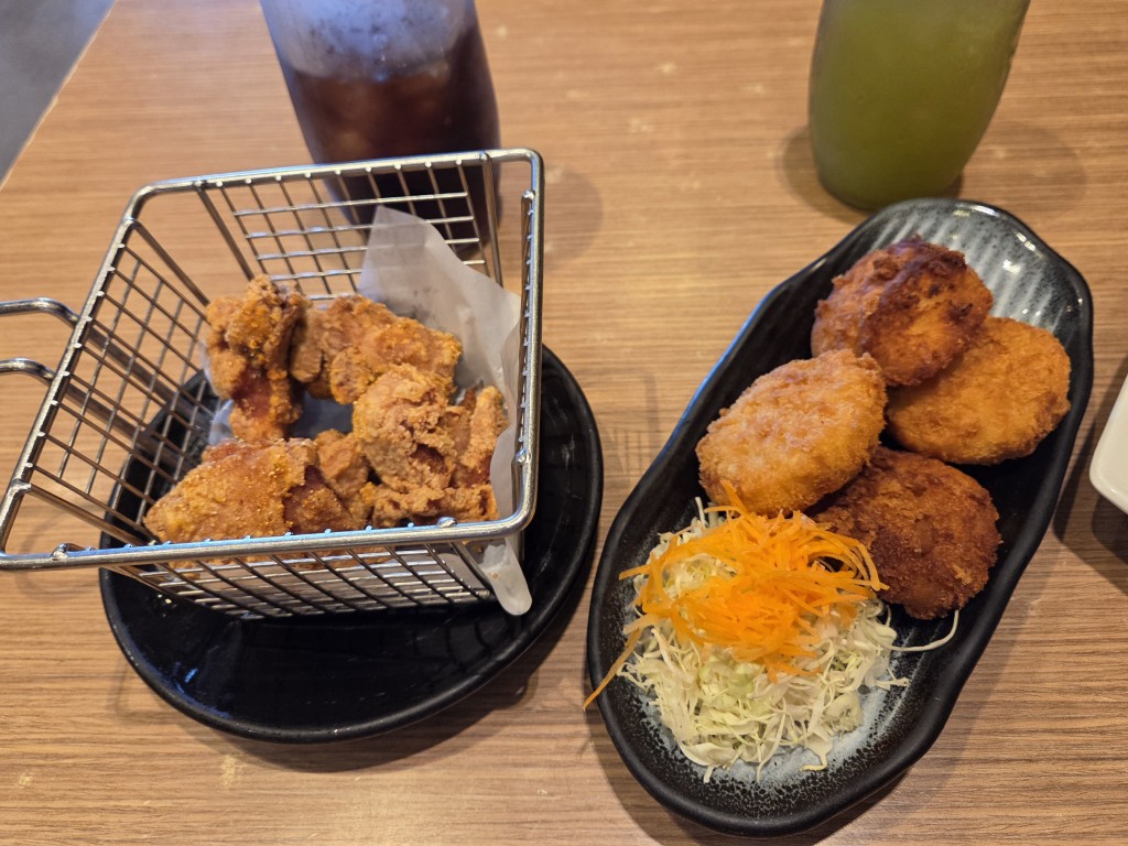 Some of the food served at Yayoi Japanese Restaurant Chaweng Beach