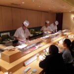 Inside Tsukiji Sushiko Restaurant Ginza