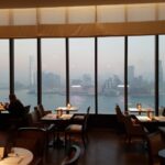 Awesome Views from Grand Hyatt Club Lounge Hong Kong