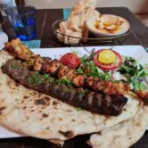 Grilled Kabobs at Shiraz Persian Restaurant Surfers Paradise