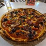 Tasty Pizza at Milano Italian Cafe Queen Street Mall Brisbane