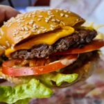 Tasty Burger at Flipp Burgers Church Street Parramatta
