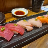 Delicious Sushi at Sukiyaki Yuna 2 Japanese Restaurant Bangkok