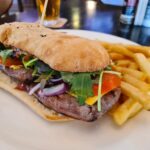 Steak Sandwich at Hotel Darwin pub
