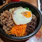 Beef Bibimbap at Maru Korean Restaurant Brsibane CBD