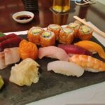 Tasty sushi at Japanese Restaurant in Grand Hyatt Dubai