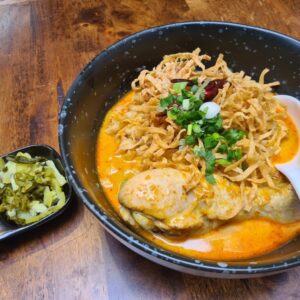 Khao Soi Northern Thailand Noodle Soup at Zong Peep Bangkok