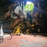 Natural Light steaming into Khao Luang Cave Phetchaburi