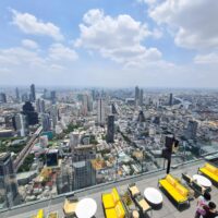 The view from Mahanakon Skywalk Bangkok
