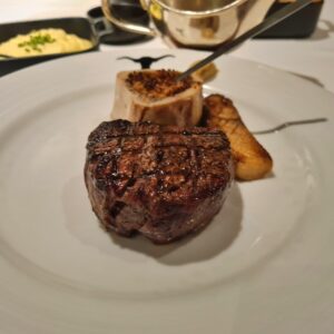Excellent Rib Ey Steak at New York Steakhouse Bangkok