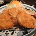 Tonkatsu at Hamakatsu Restaurant Shinjuku