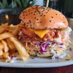 Southern Fried Chicken Burger at The Office Sydney