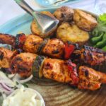 Chicken Skewers at Jounieh Lebabnese Restaurant Sydney