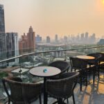 Outdoor section of Aire Rooftop Bar Soi 24 Sukhumvit Bangkok