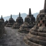 Borobudur in East Java Indonesia