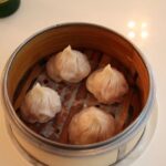 Shanghai Pork Soup Dumplings at Bamboo Basket Restaurant