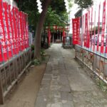 Raiden Inari Shrine in Shinjuku Tokyo