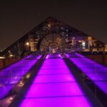 Sky bridge entrance to Breeze Restaurant Bangkok