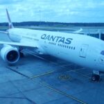 Qantas Flight QF9 Melbourne to Perth
